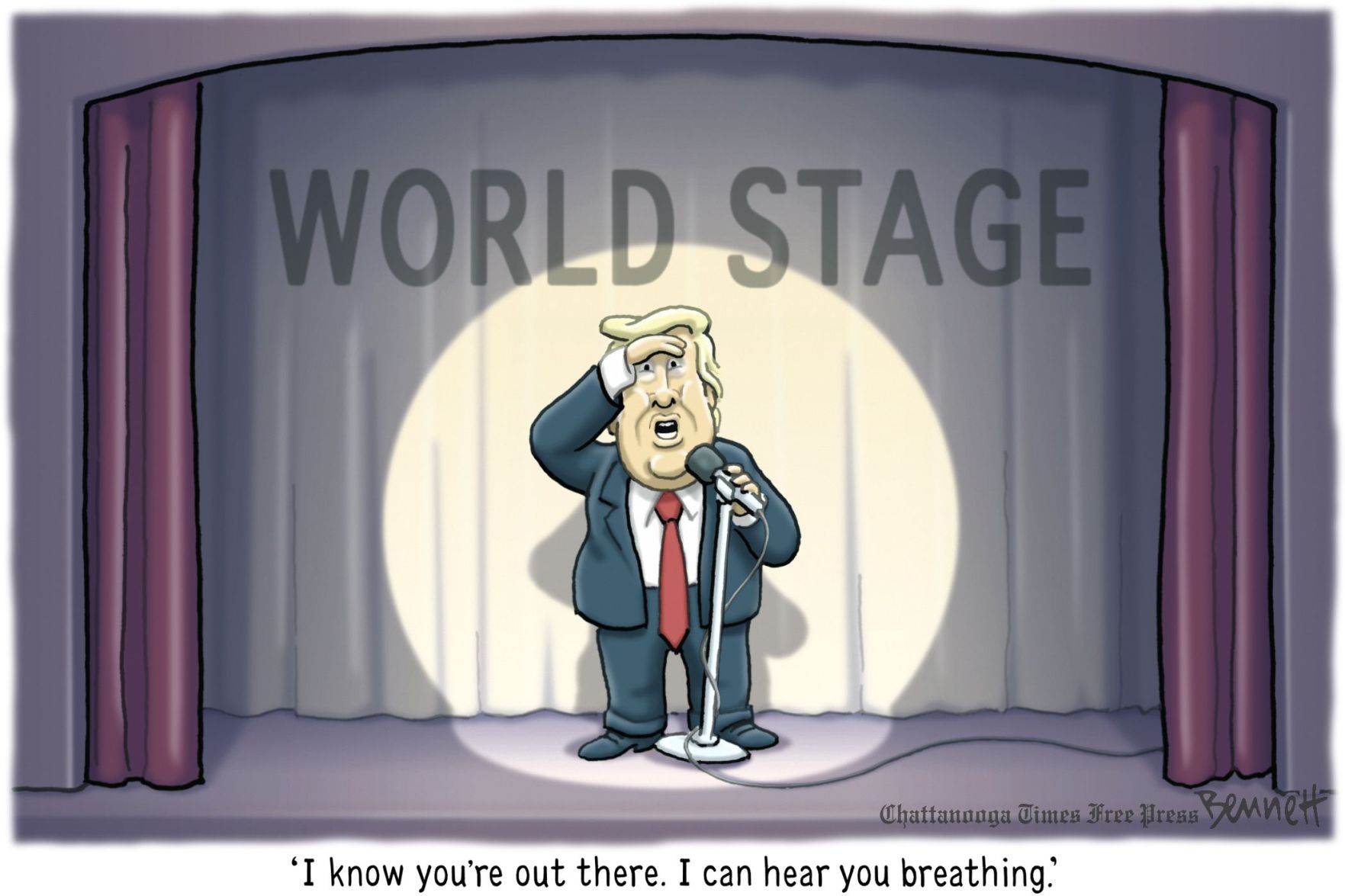 Clay Bennett editorial cartoon